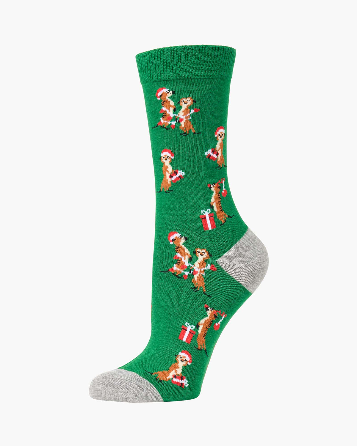 WOMENS CHRISSY MEERKATS BAMBOO SOCK