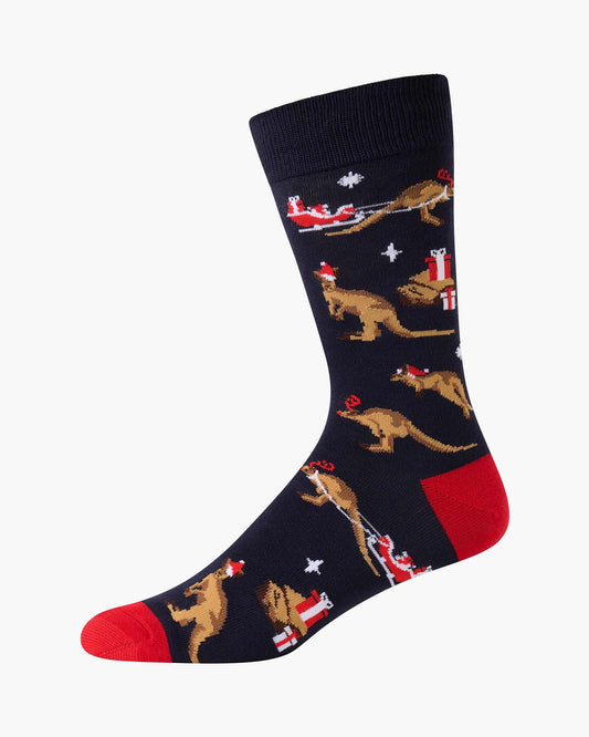 MENS CHRISSY ROO BAMBOO SOCK