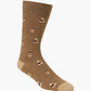 MENS COFFEE TO GO COMFORT LOOSE TOP BAMBOO SOCK