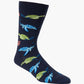 MENS DEEP SEA TURTLE BAMBOO SOCK