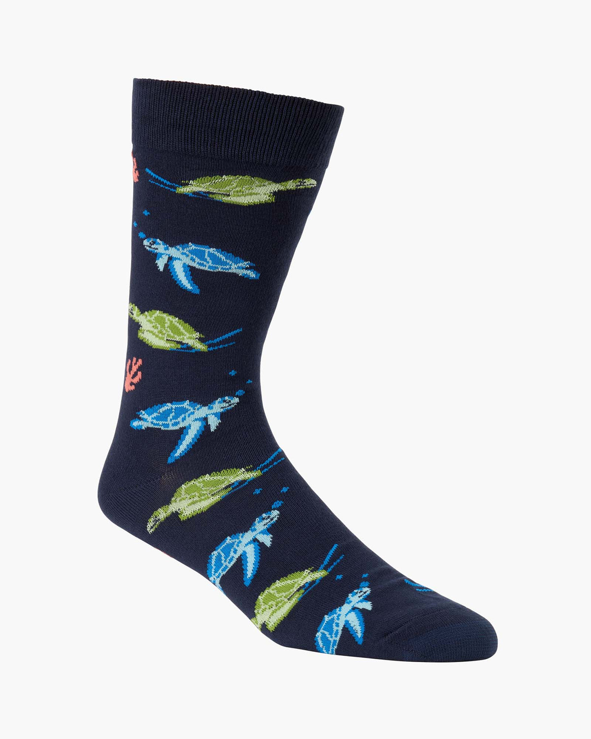 MENS DEEP SEA TURTLE BAMBOO SOCK