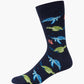 MENS DEEP SEA TURTLE BAMBOO SOCK