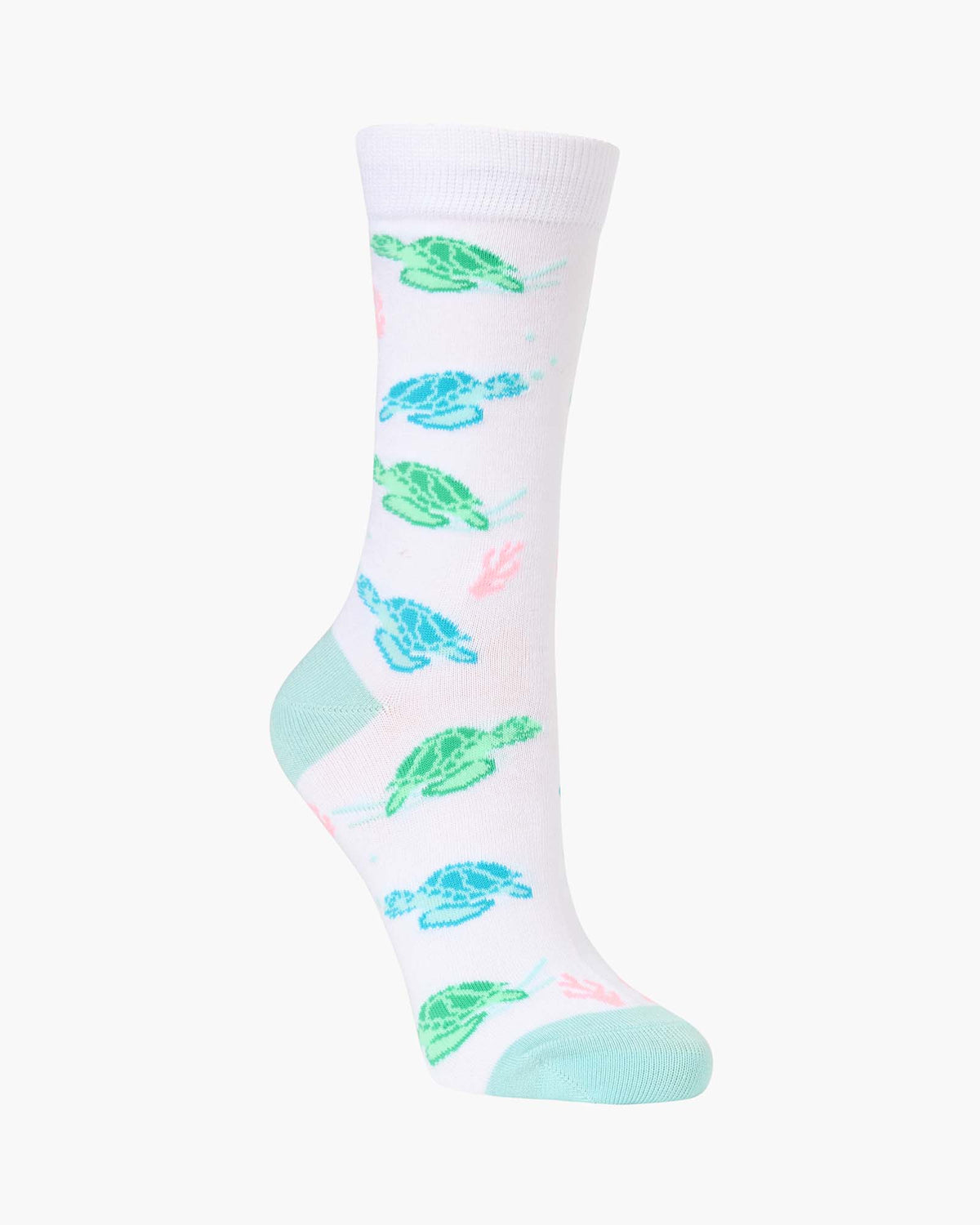WOMENS DEEP SEA TURTLE BAMBOO SOCK