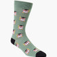 MENS DIPLOMA OWL BAMBOO SOCK