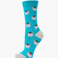 WOMENS DIPLOMA OWL BAMBOO SOCK