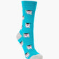 WOMENS DIPLOMA OWL BAMBOO SOCK