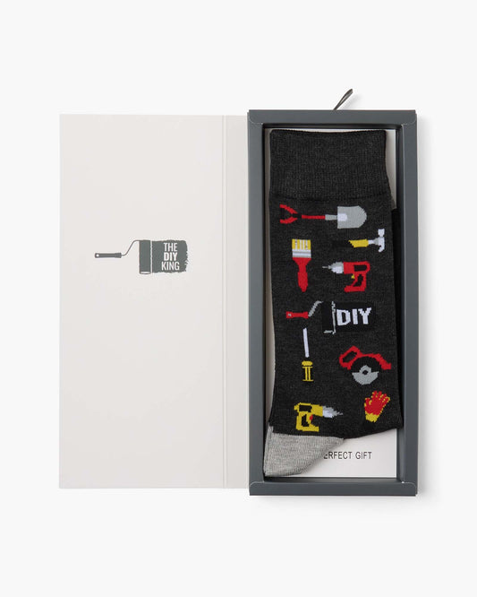 MENS DIY KING BAMBOO SOCK CARD