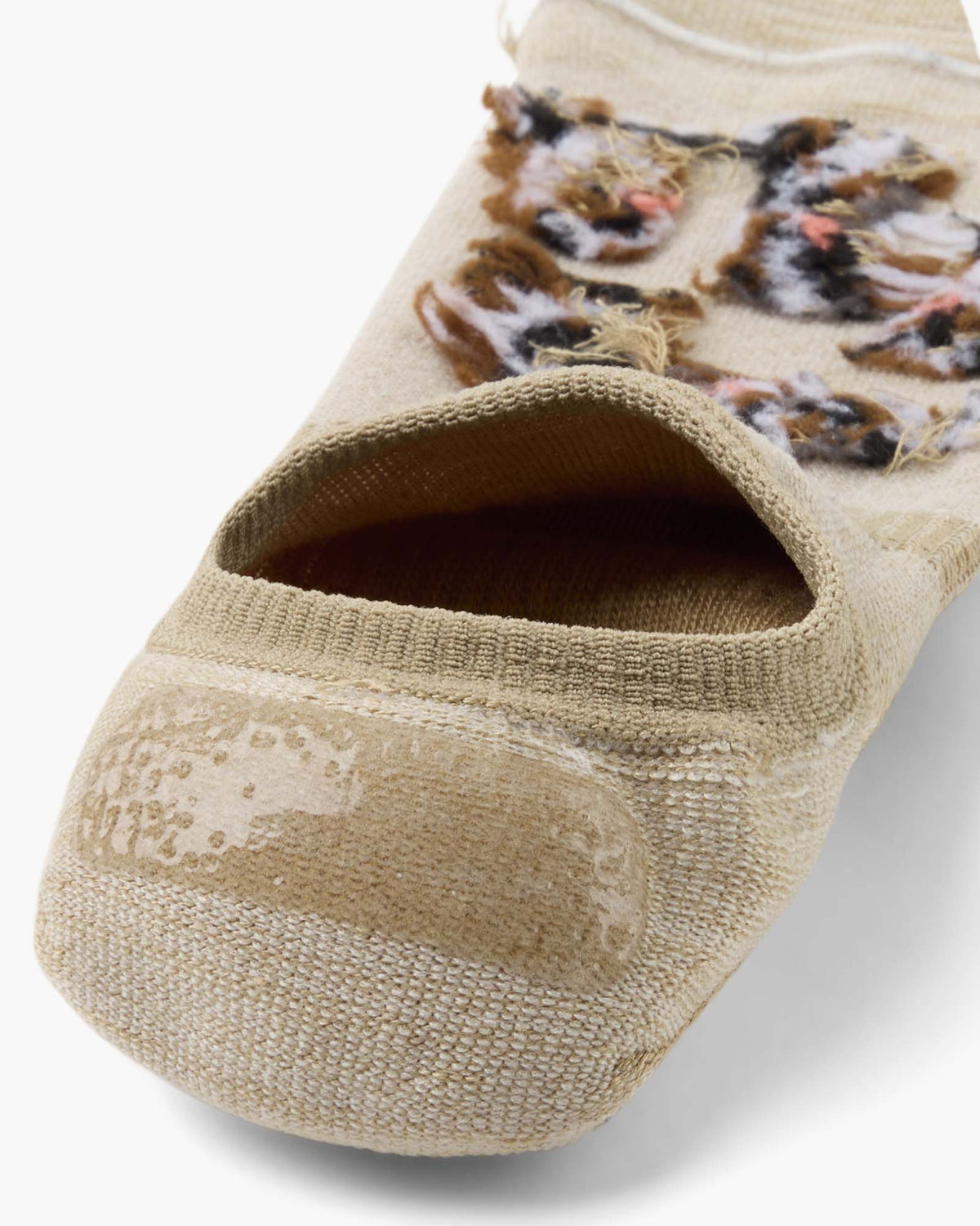 MENS DOG SQUAD 2PK BAMBOO INVISIBLE SOCKS