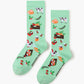 WOMENS FARMERS MARKET BAMBOO SOCK
