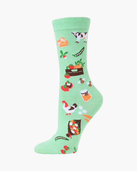 WOMENS FARMERS MARKET BAMBOO SOCK