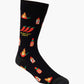MENS FLAMIN HOT BAMBOO SOCK