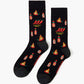 MENS FLAMIN HOT BAMBOO SOCK