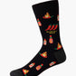MENS FLAMIN HOT BAMBOO SOCK