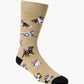 MENS FUR REAL BAMBOO SOCK