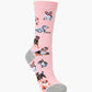 WOMENS FUR REAL BAMBOO SOCK