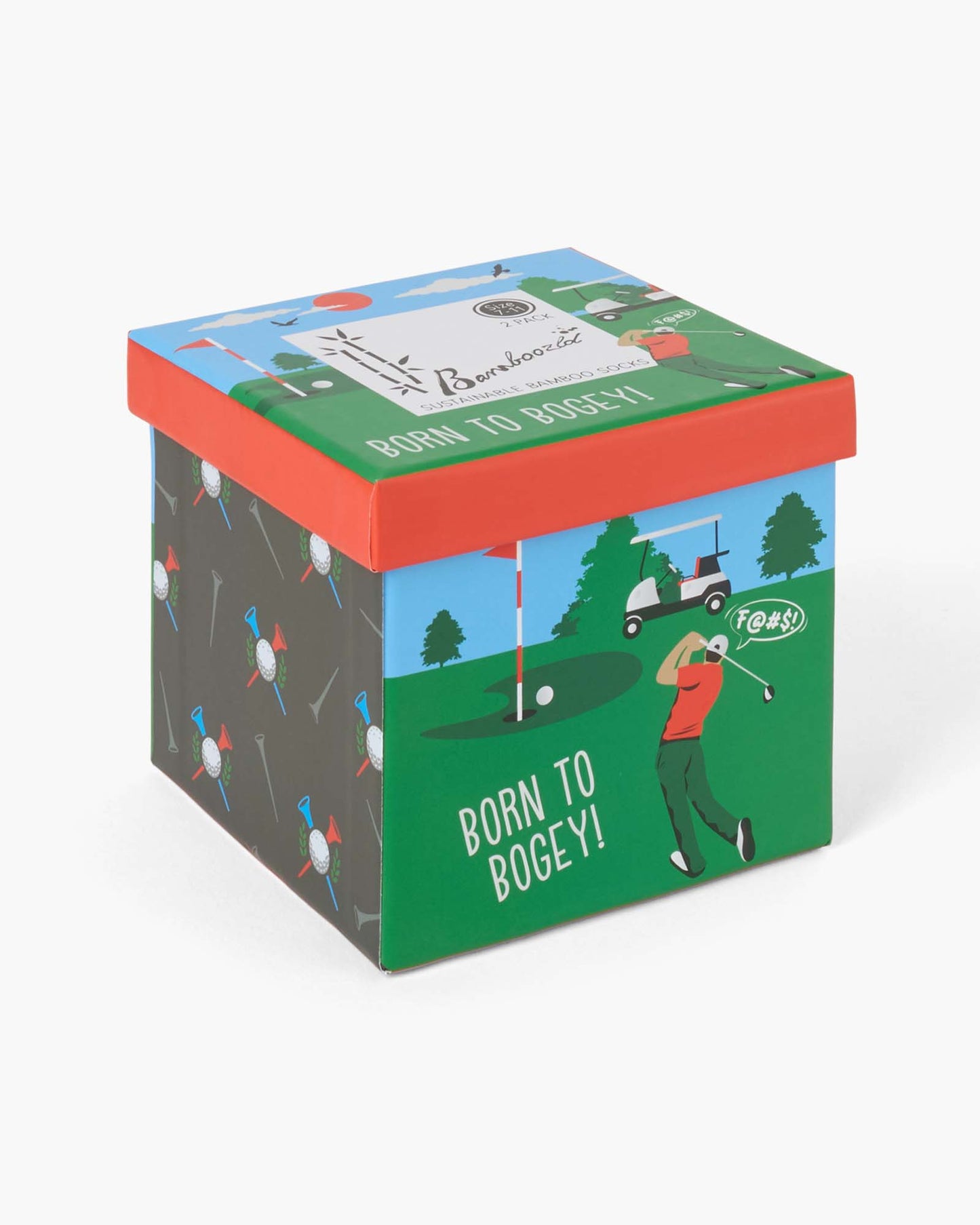 MENS BORN TO BOGEY 2PK GIFT BOX
