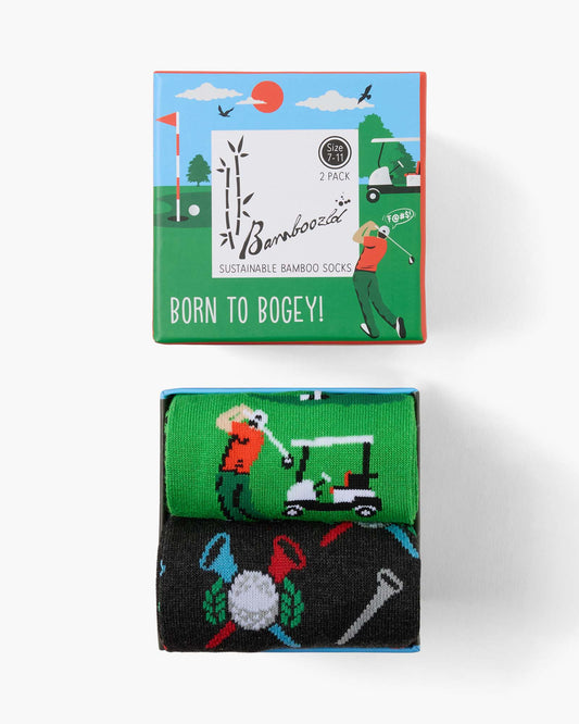 MENS BORN TO BOGEY 2PK GIFT BOX