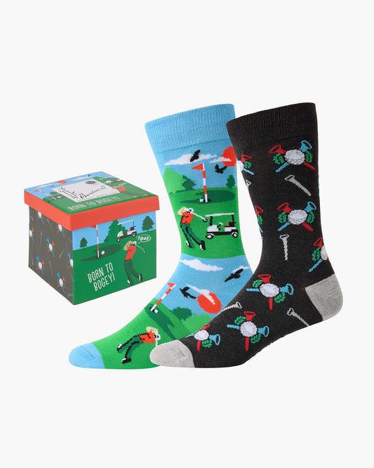 MENS BORN TO BOGEY 2PK GIFT BOX