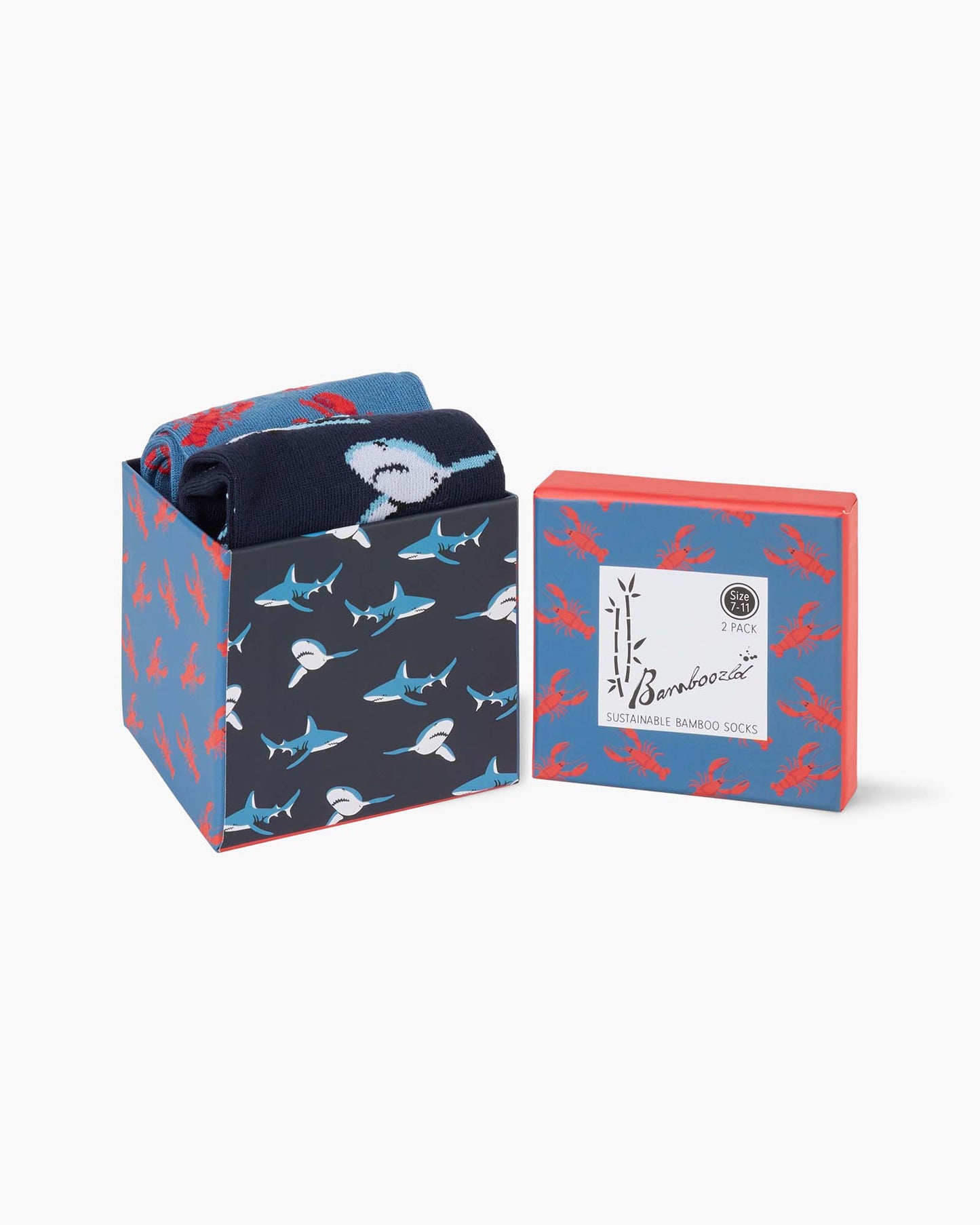 MENS CLAWS AND JAWS 2PK GIFT BOX