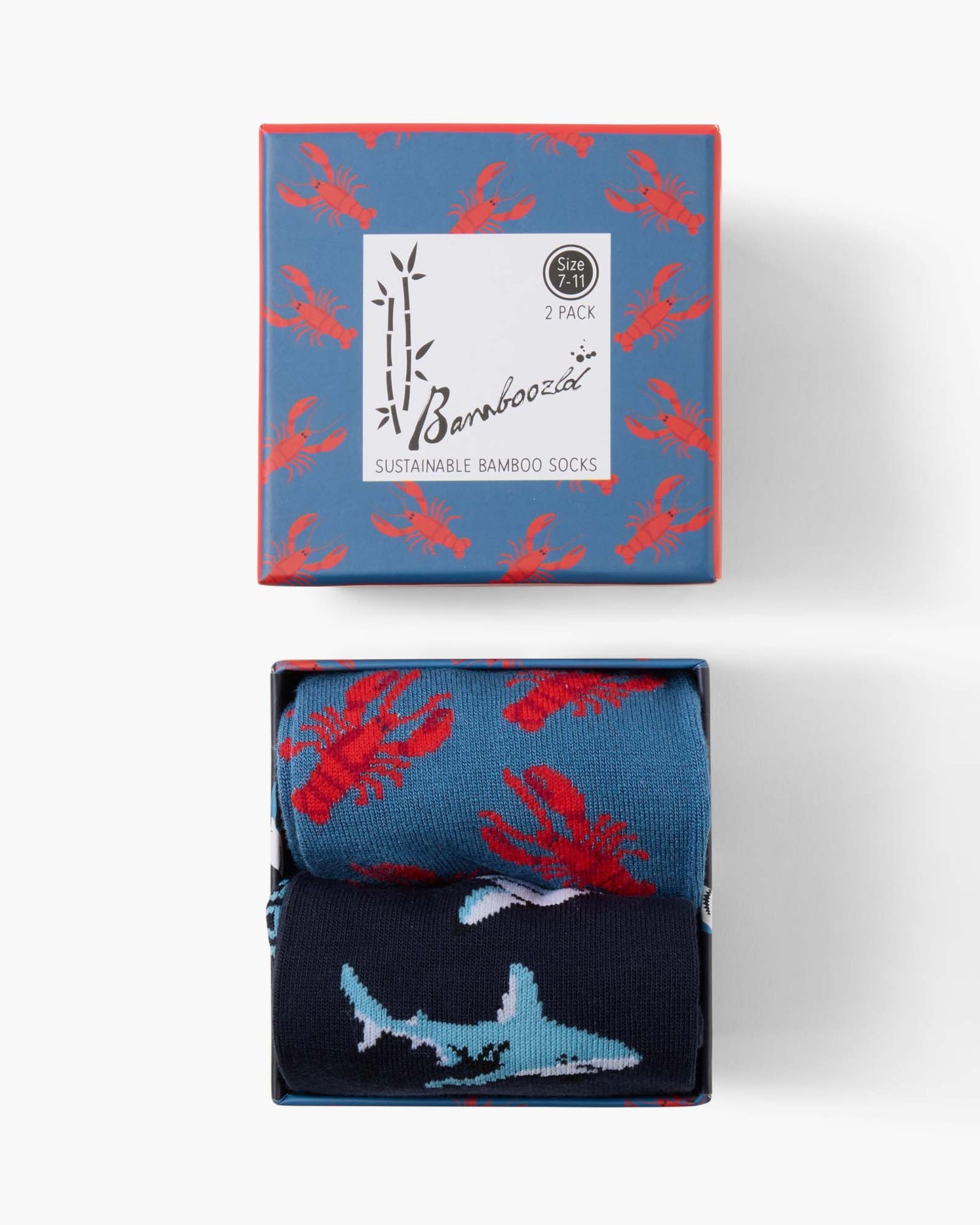MENS CLAWS AND JAWS 2PK GIFT BOX