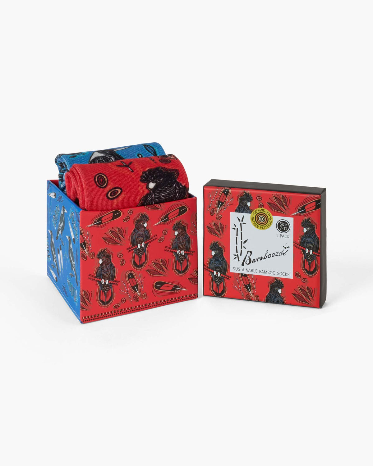 MENS NATIVE WILD BIRDS 2PK GIFT BOX
