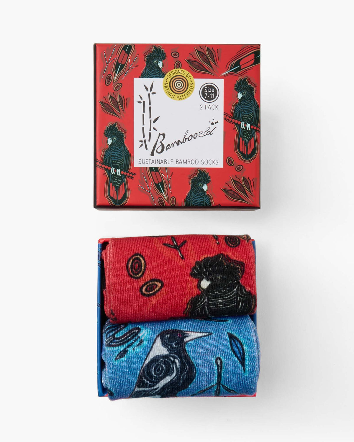 WOMENS NATIVE WILD BIRDS 2PK GIFT BOX