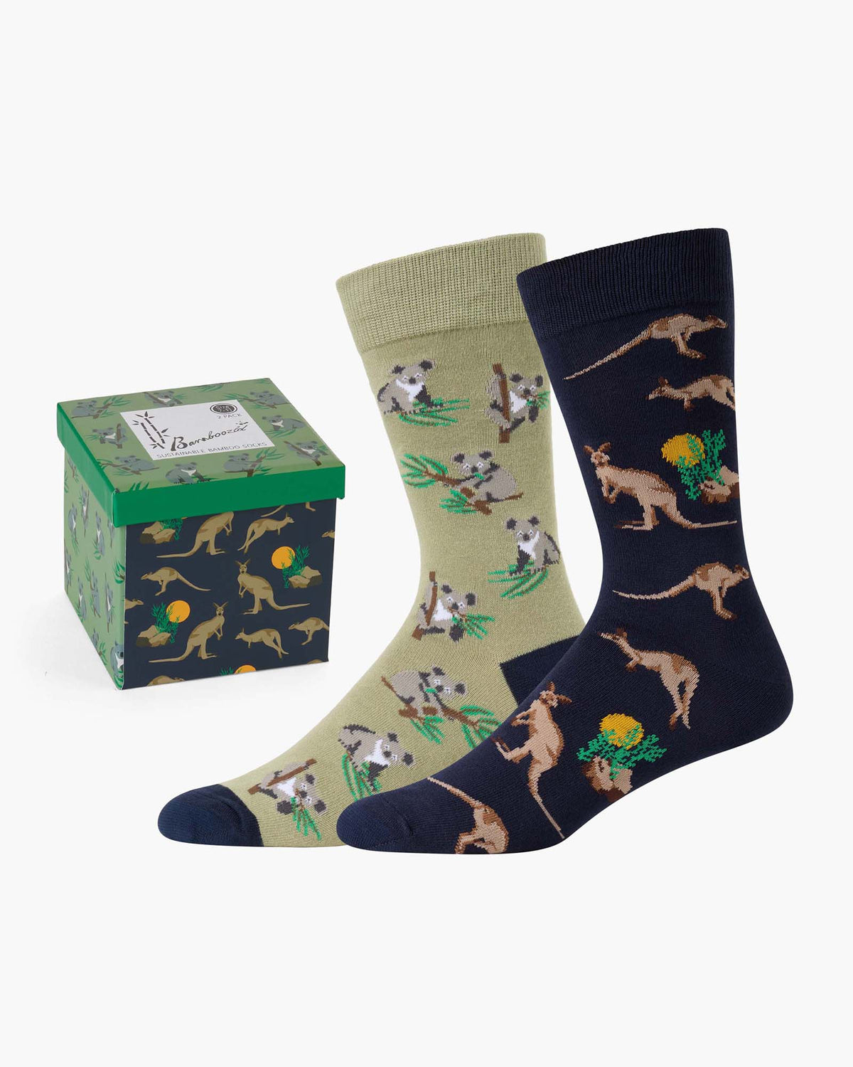 MENS OUTBACK ROO & KOALA 2PK GIFT BOX