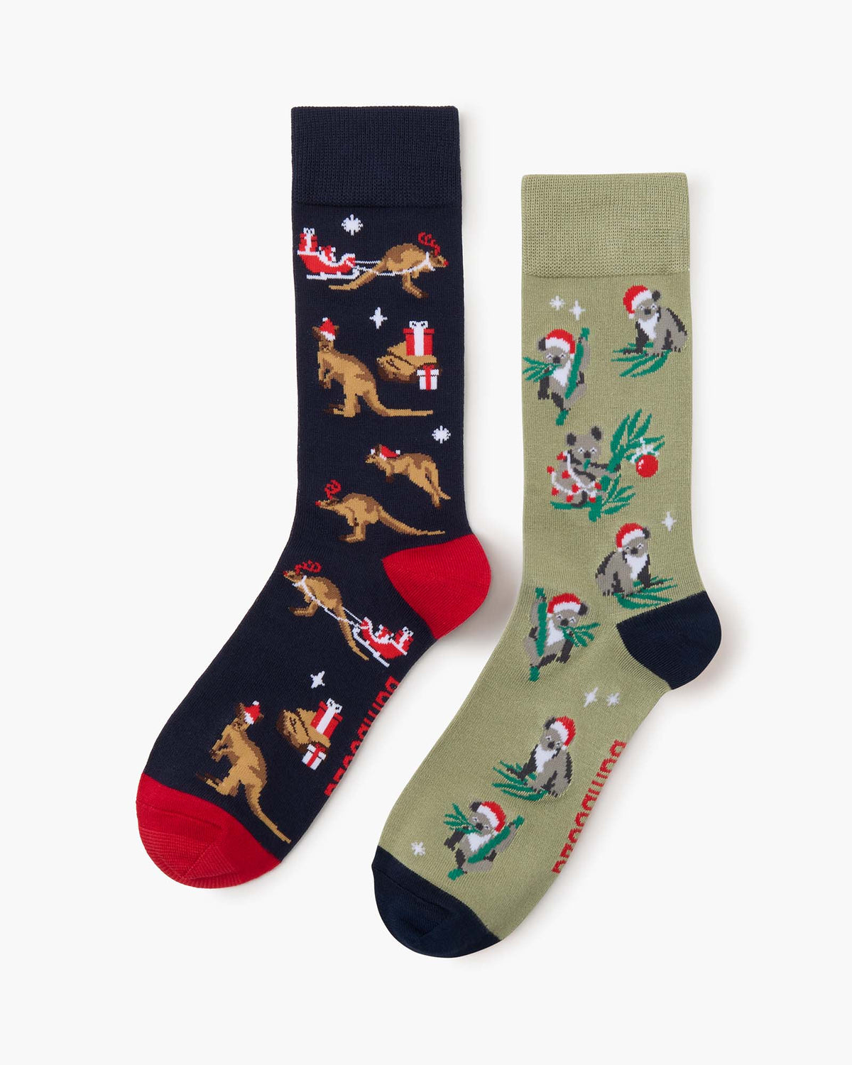 MENS OUTBACK CHRISSY ROO & KOALA CREW 2PK GIFT BOX