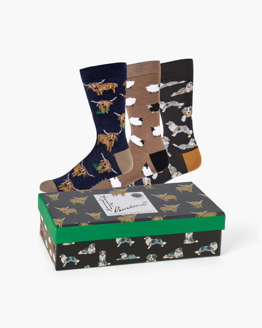 MENS FARM LIFE 3PK GIFT BOX