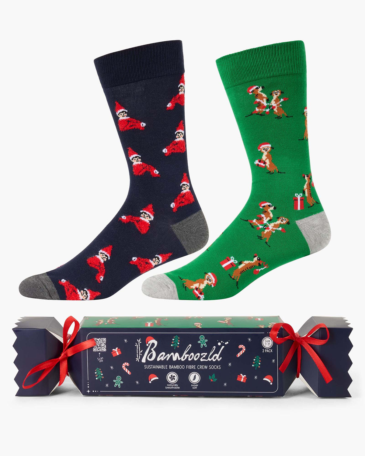 MENS CHEEKY DUO 2PK XMAS CRACKER