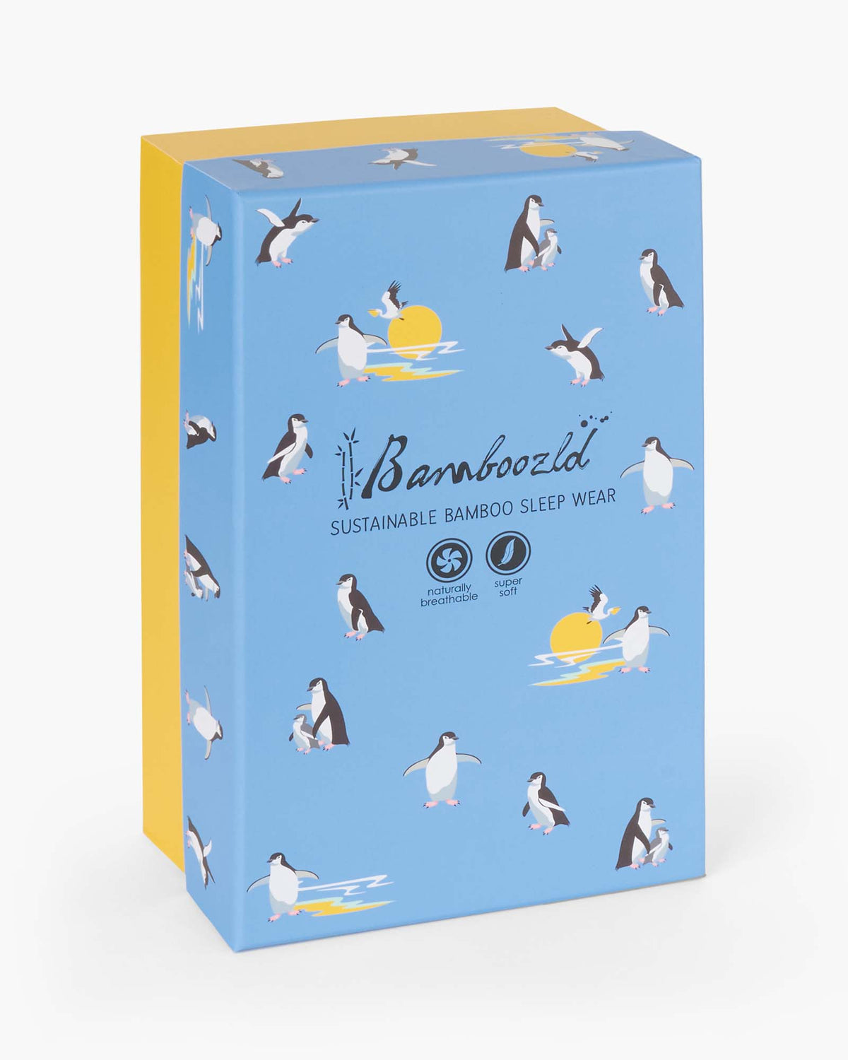 WOMENS SUNSET PENGUINS TEE & SHORT GIFT SET