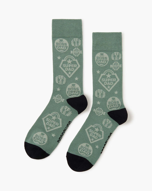 MENS GOAT DAD BAMBOO SOCK