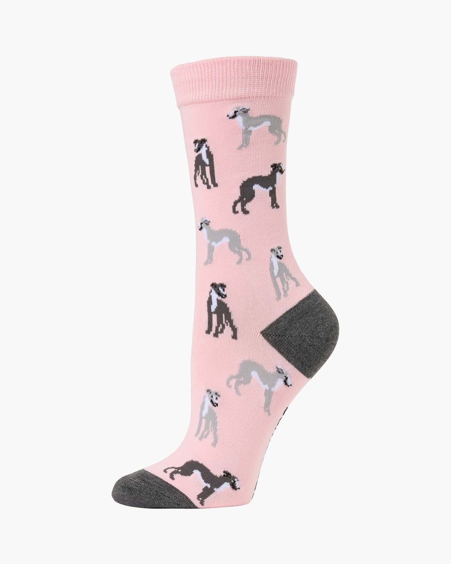 WOMENS GREY HOUNDS BAMBOO SOCK