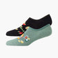 MENS GUAC AND ROLL 2PK BAMBOO INVISIBLE SOCKS