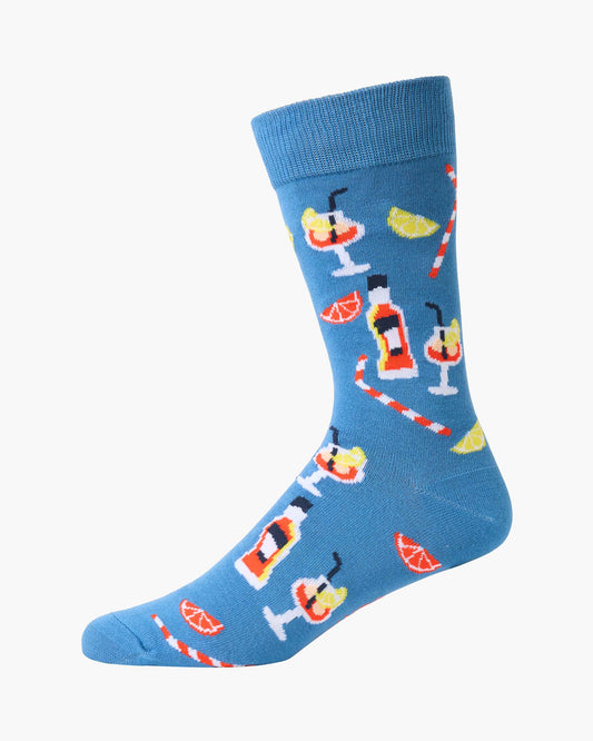 MENS HAPPY HOUR BAMBOO SOCK