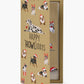 MENS HAPPY HOWLIDAYS BAMBOO SOCK CARD