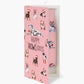 WOMENS HAPPY HOWLIDAYS BAMBOO SOCK CARD
