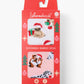 WOMENS 2PK JOLLY JINGLE PAWS HANGING GIFT BOX