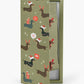 MENS HO HO HO DASH BAMBOO SOCK CARD