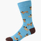 MENS HOT DOGS BAMBOO SOCK