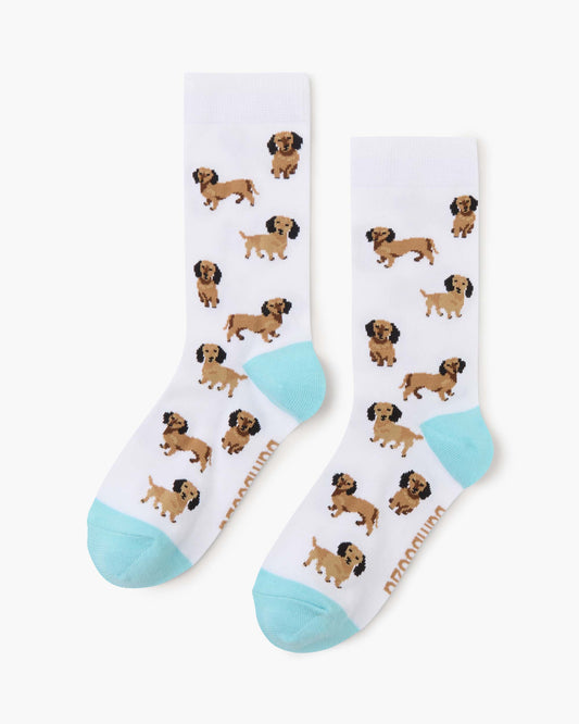 WOMENS HOT DOGS BAMBOO SOCK