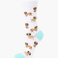 WOMENS HOT DOGS BAMBOO SOCK
