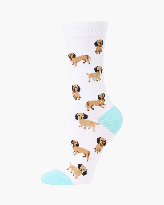 WOMENS HOT DOGS BAMBOO SOCK