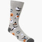 MENS HOWL-OWEEN BAMBOO SOCK