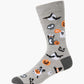 MENS HOWL-OWEEN BAMBOO SOCK