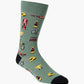 MENS IN THE PITS BAMBOO SOCK