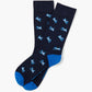 MENS JET SETTER COMFORT LOOSE TOP BAMBOO SOCK