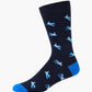 MENS JET SETTER COMFORT LOOSE TOP BAMBOO SOCK