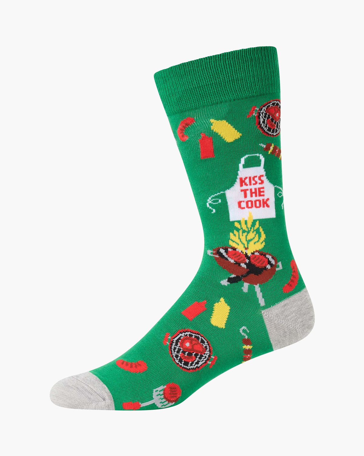 MENS KISS THE COOK BAMBOO SOCK