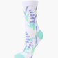 WOMENS LAVENDER BAMBOO SOCK